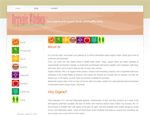 Tablet Screenshot of organickitchen.com